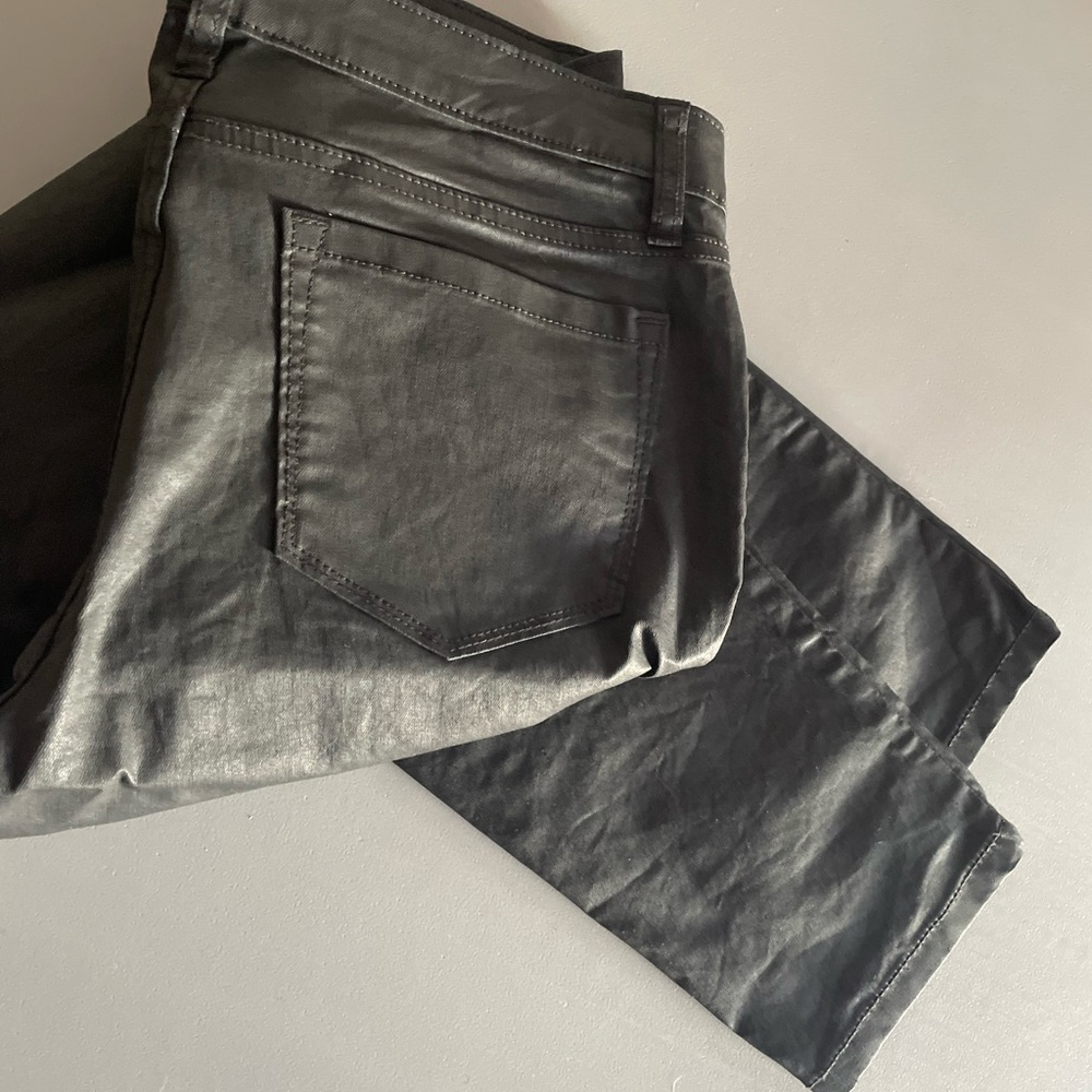 Sz 12 🌷 Gorgeous wax effect leggings jeggings BR NWOT banana rep